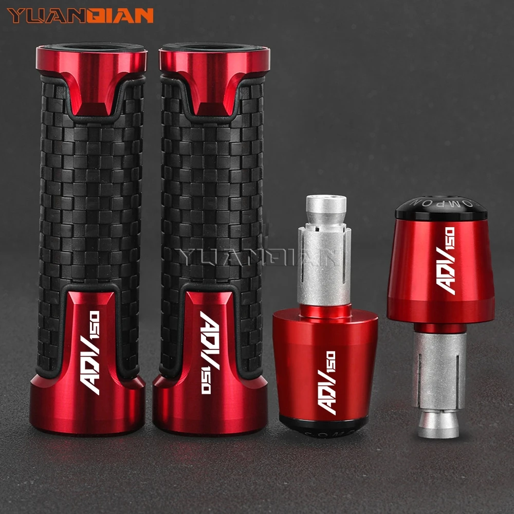 2025 Motorcycle Accessories Handlebar Grips Handle Bar Ends Cap Plug For HONDA ADV150 ADV 150 350 ADV350 2019- 2024 2023 2022