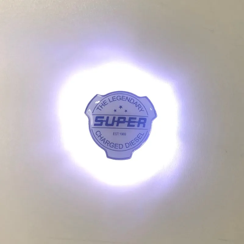 Scania Compatible White Led Light Logo - WN Inox WNL105-W