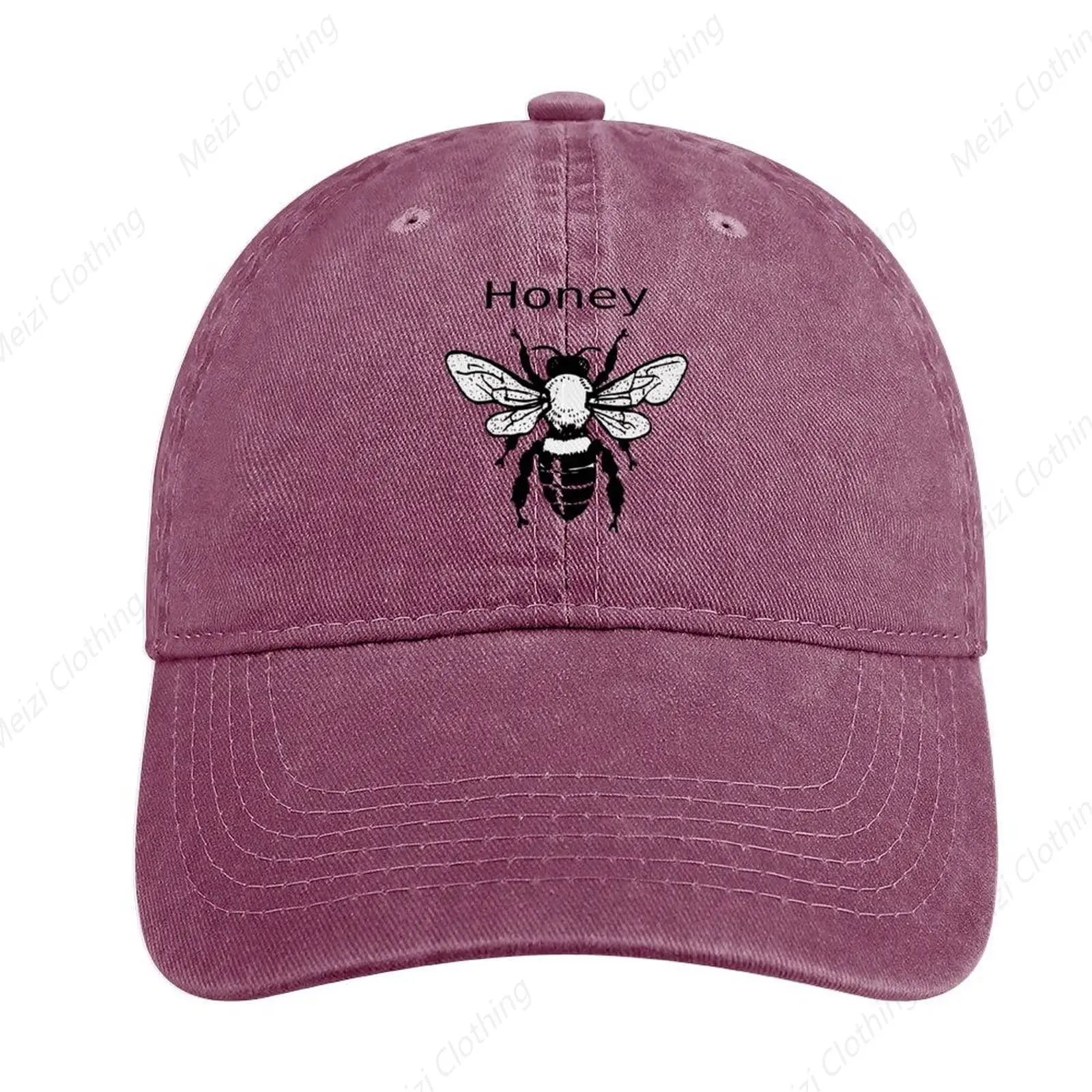 

Men's outdoor sunshade Honey Bee Baseball Cap Men and Women Trucker Hat Adjustable