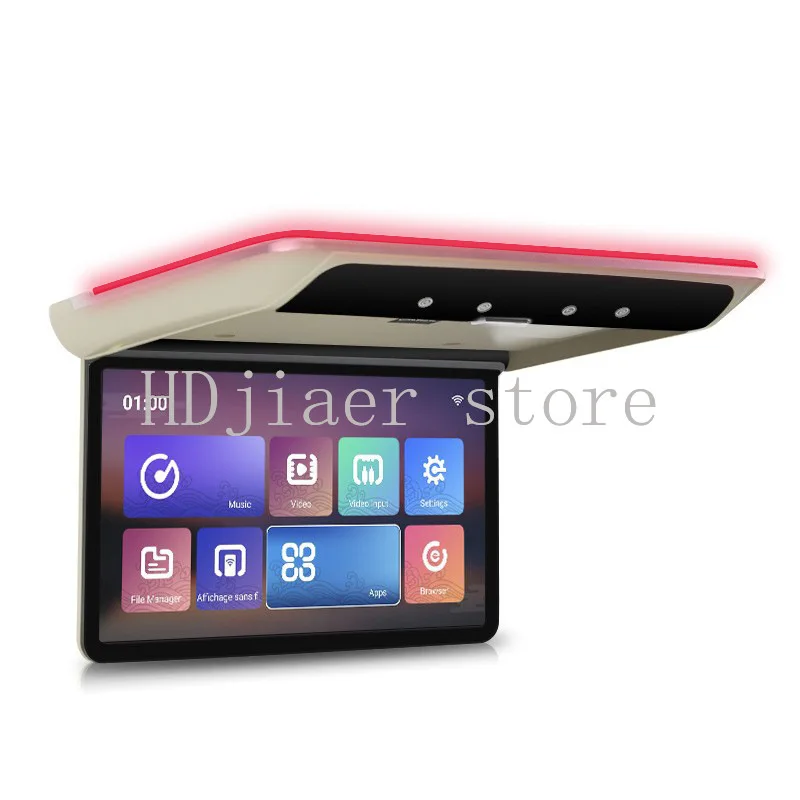 

15.6 inch car ceiling display Android high definition 8K car TV rear ceiling display