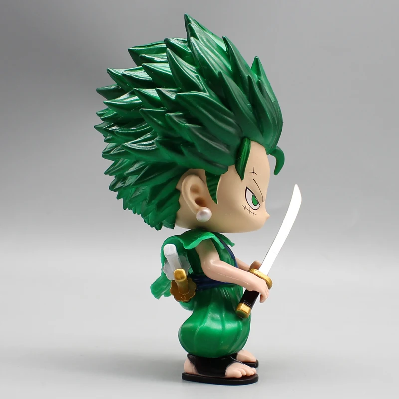 Roronoa Zoro Anime Modelo Decoração, Bonito Figura De Animação, Navegando De Novo, Jogo De Desenhos Animados, Garagem Kit, Boneca Ornamentos, 6.2 ", 1 Pc