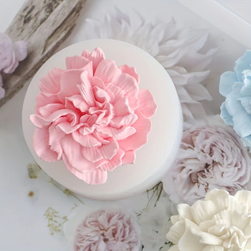 Koreanische Nelkenblüten-Silikonform, Aromatherapie-Gipsform, DIY-Kerzendiffusor-Steinform, handgemachte Seifen-Dekorationsform aus Silikon