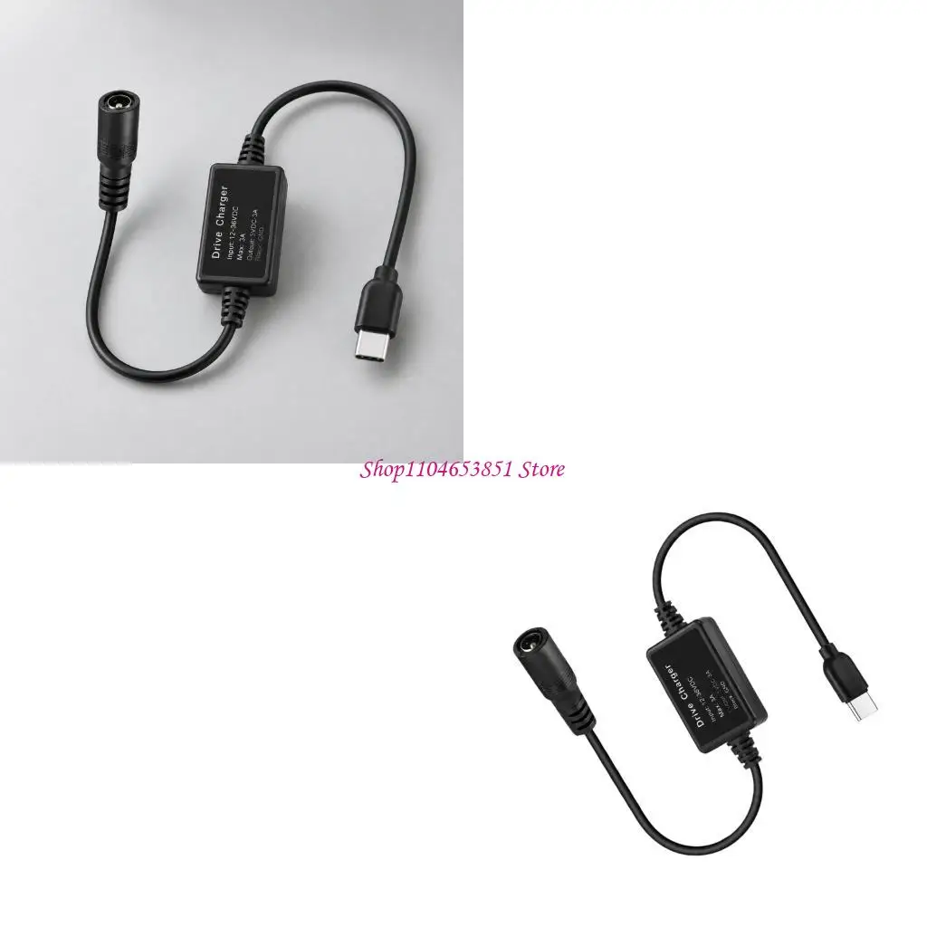 5521 to USB C Car Power Reduction Cord for Compatible USB C Car Electronics 