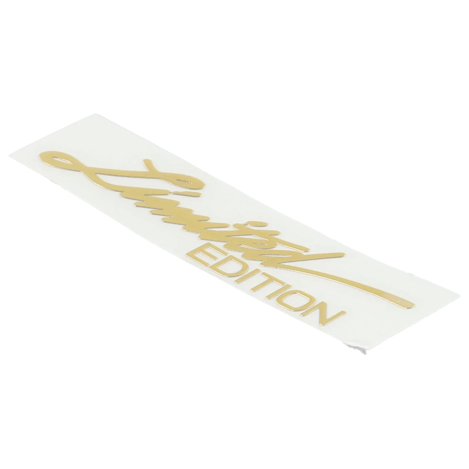 Car Stickers Car Emblem Sticker Logo Badge 2pcs 3D Trim Decor Decoration Gold Limited Edition Logo Emblem Parts