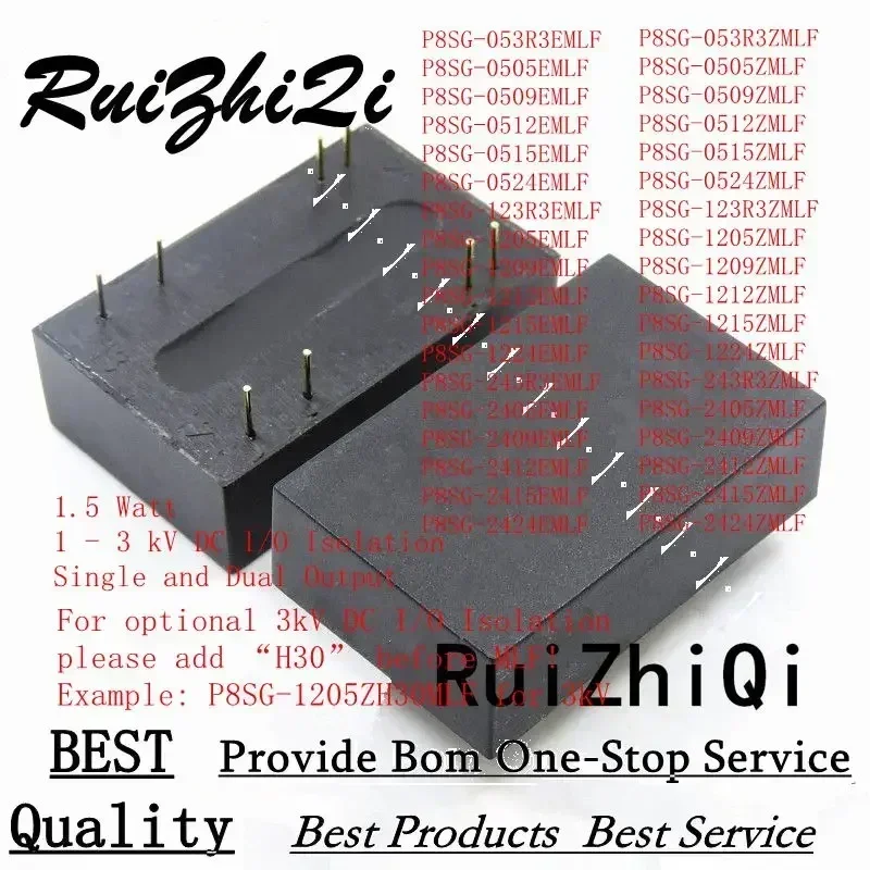 10PCS/LOT P8SG- P8SG 1212EMLF 1215EMLF 1218EMLF 1224EMLF 243R3EMLF 2405EMLF 247R2EMLF 2405EMLF 2409EMLF 2412EMLF 2415EMLF 2424