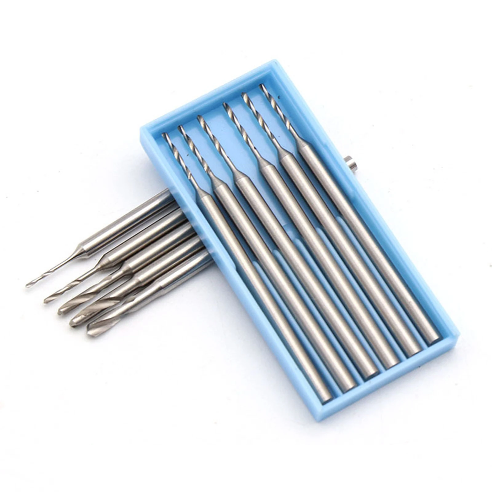 1 Buah 2.35Mm Shank 0.6-2Mm Tungsten Carbide Burr Rotary Files Alat Engraving Olive Amber Carving Knife End Mill Alat Woodworking