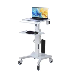 Oral scanning mobile small cart dental clinic oral scanning instrument bracket medical cart base medical computer trolley