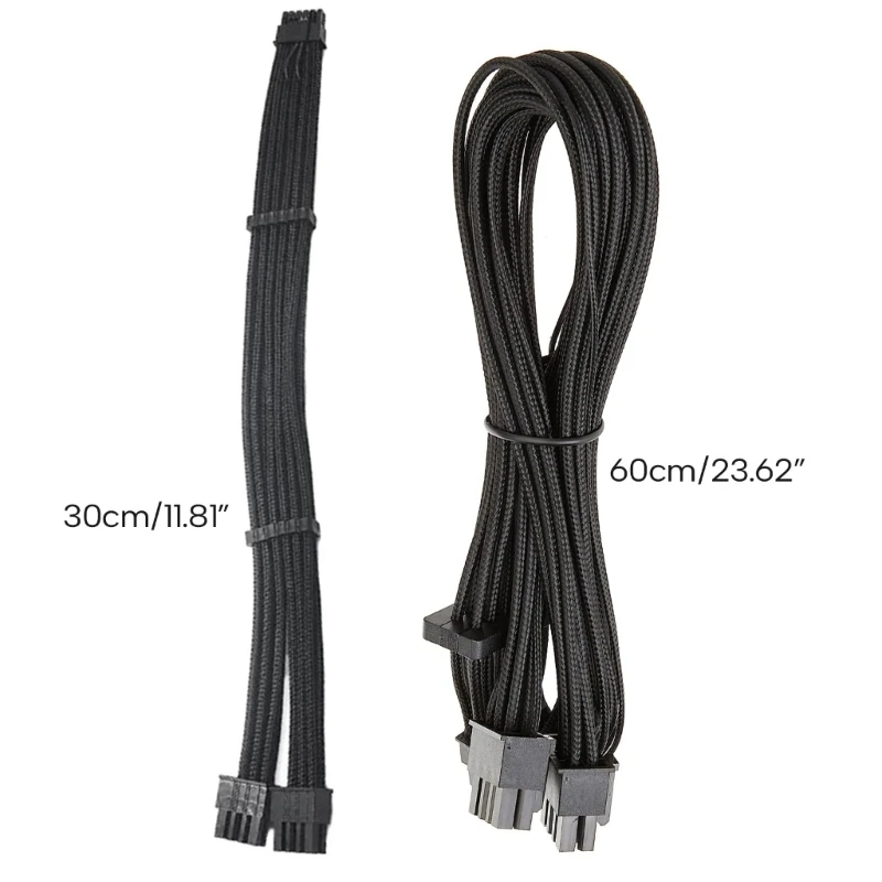 2x 8Pin Macho para 12 + 4P PCIE5.0 16Pin ATX3.0 alimentação para placa vídeo RTX4090 F19E