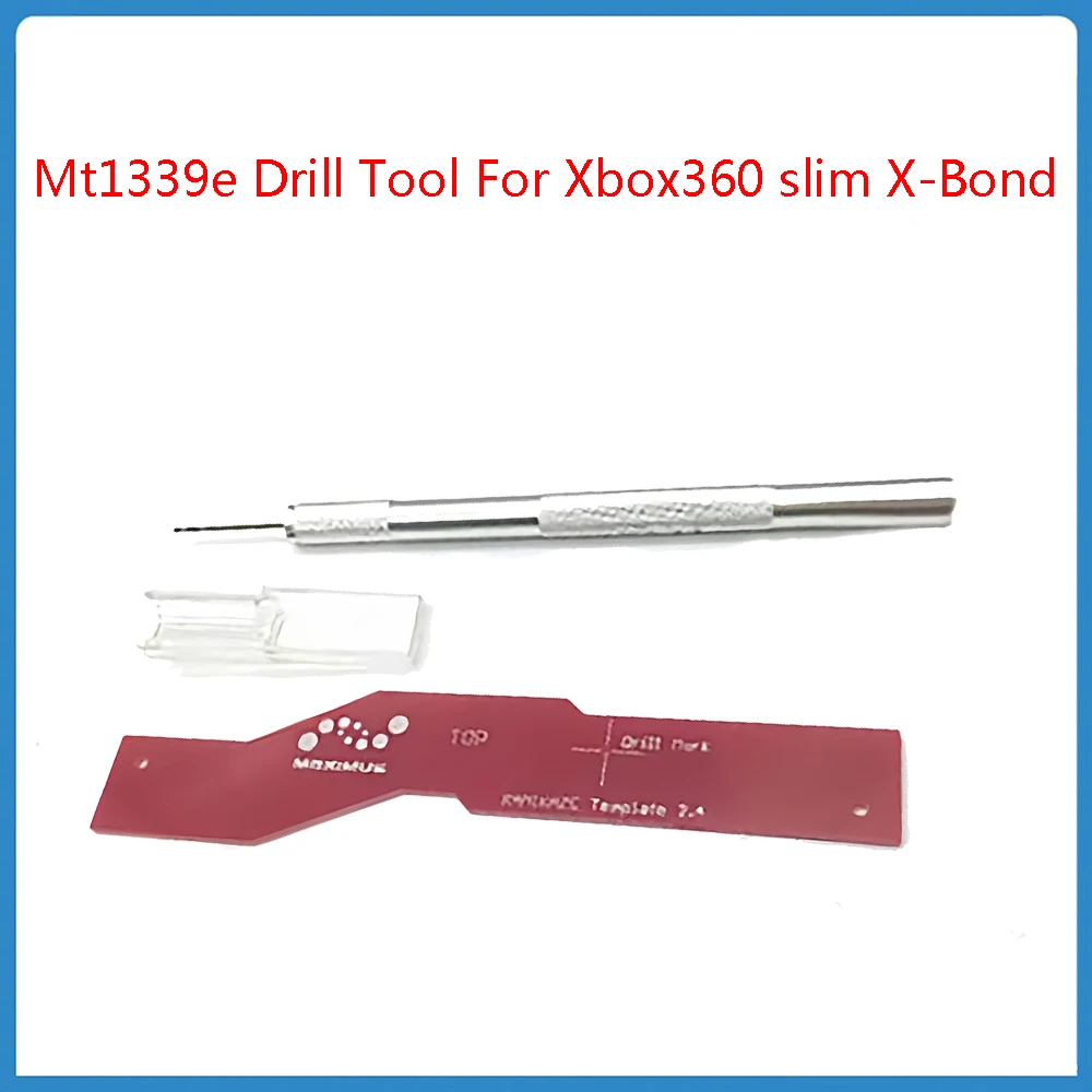 1Set Mt1339e Drill Tool For Xbox360 slim X-Bond Mt1339e Chip Template Punching Position Board Drill Tool Punching Position Board