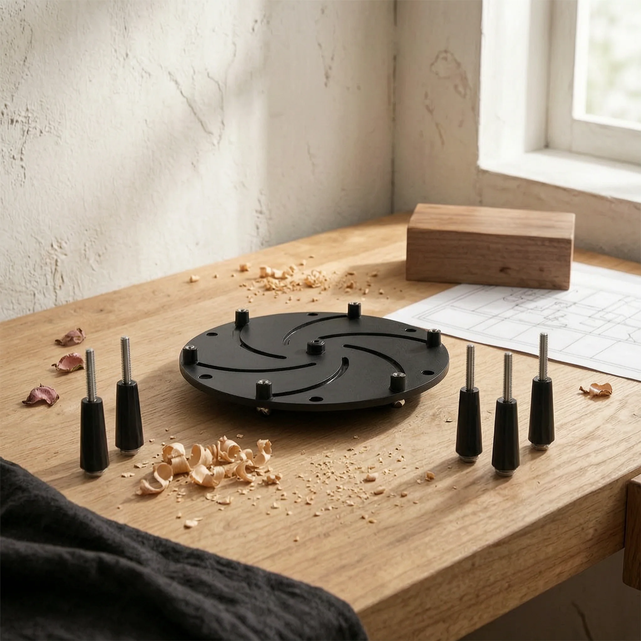 mandrin-de-tournage-creux-a-spirale-avant-pour-bois-piece-de-machine-outil-300-mm-embouts-filetes