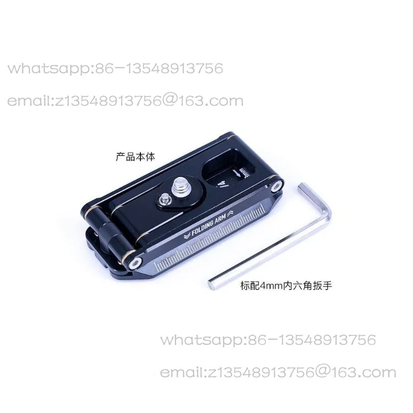 

C12 folding desktop bracket, multi-angle photography tripod, portable quick-loading board 1/4 interface