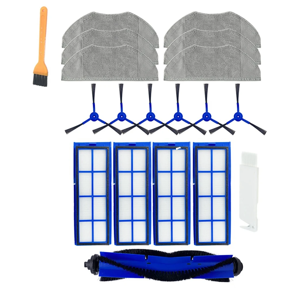 Filtre à brosse latérale principale et gril de vadrouille, accessoires de remplacement pour aspirateur robot Anker Fy L70