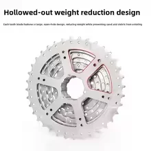 TTPRO 8 Speed Bicycle Flywheel 8/9/10/11/12 Speed Bike Cassette 36T/40T/42T/46T/50T/52T MTB Road Bike Freewheel for SHIMANO HG view 3