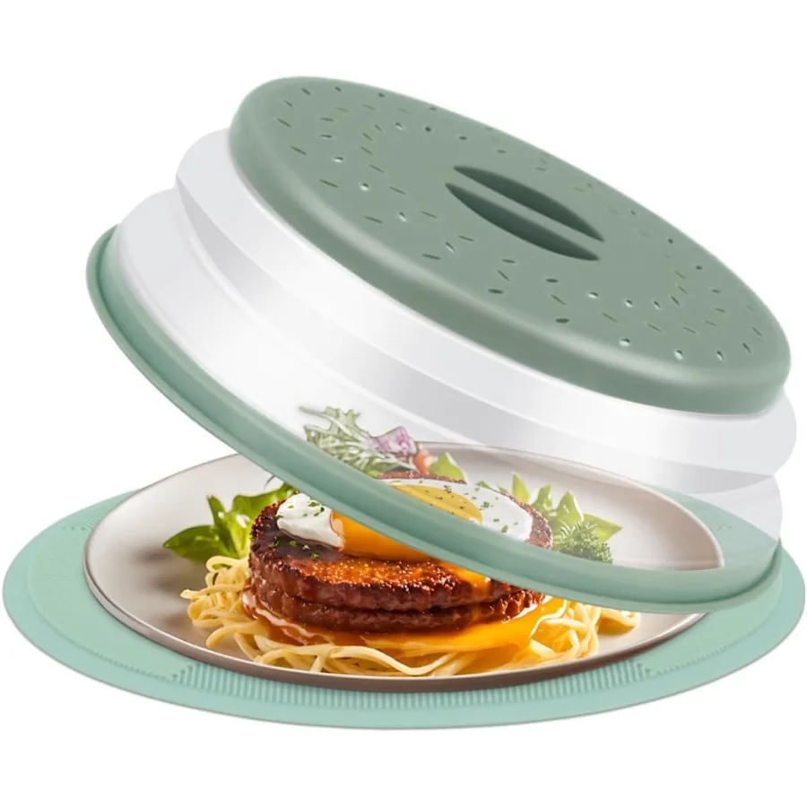 

Силиконовый чехол для микроволновой печи 2 в 1, коврик для микроволновой печи, держатели для многофункциональных силиконовых держателей для кастрюль, сушка бенкин