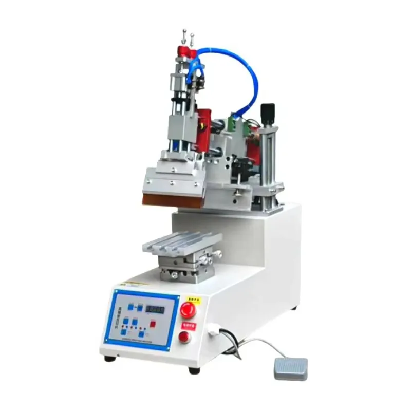 Semiautomatic Desktop Screen Printing Machine Mouse Pad  Small Diagonal Screen Printing Machine Flat Diagonal Screen Printer