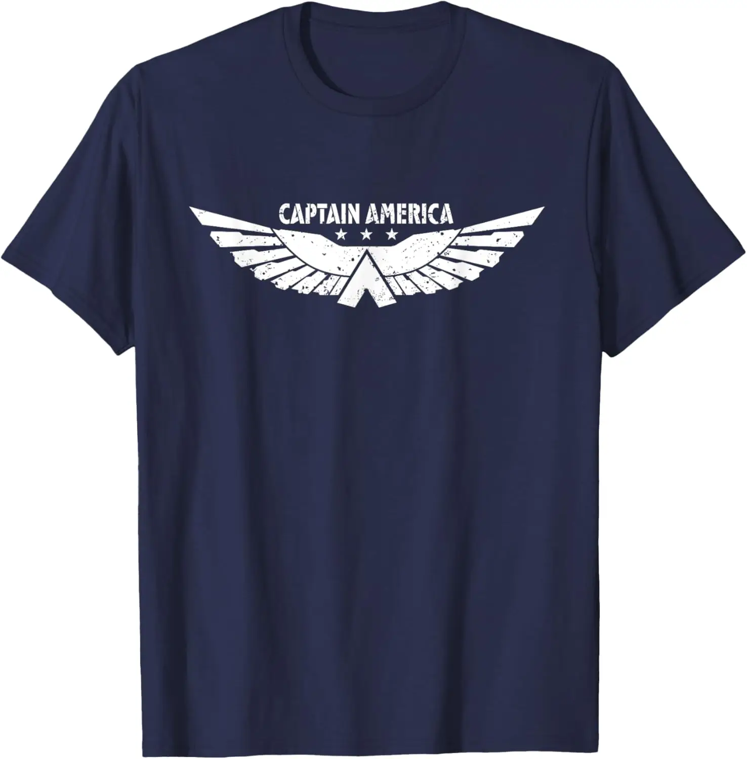 

Original Miniso X Marvel Studios Captain America 4: Brave New World Wings Logo T-Shirt by Unicorn