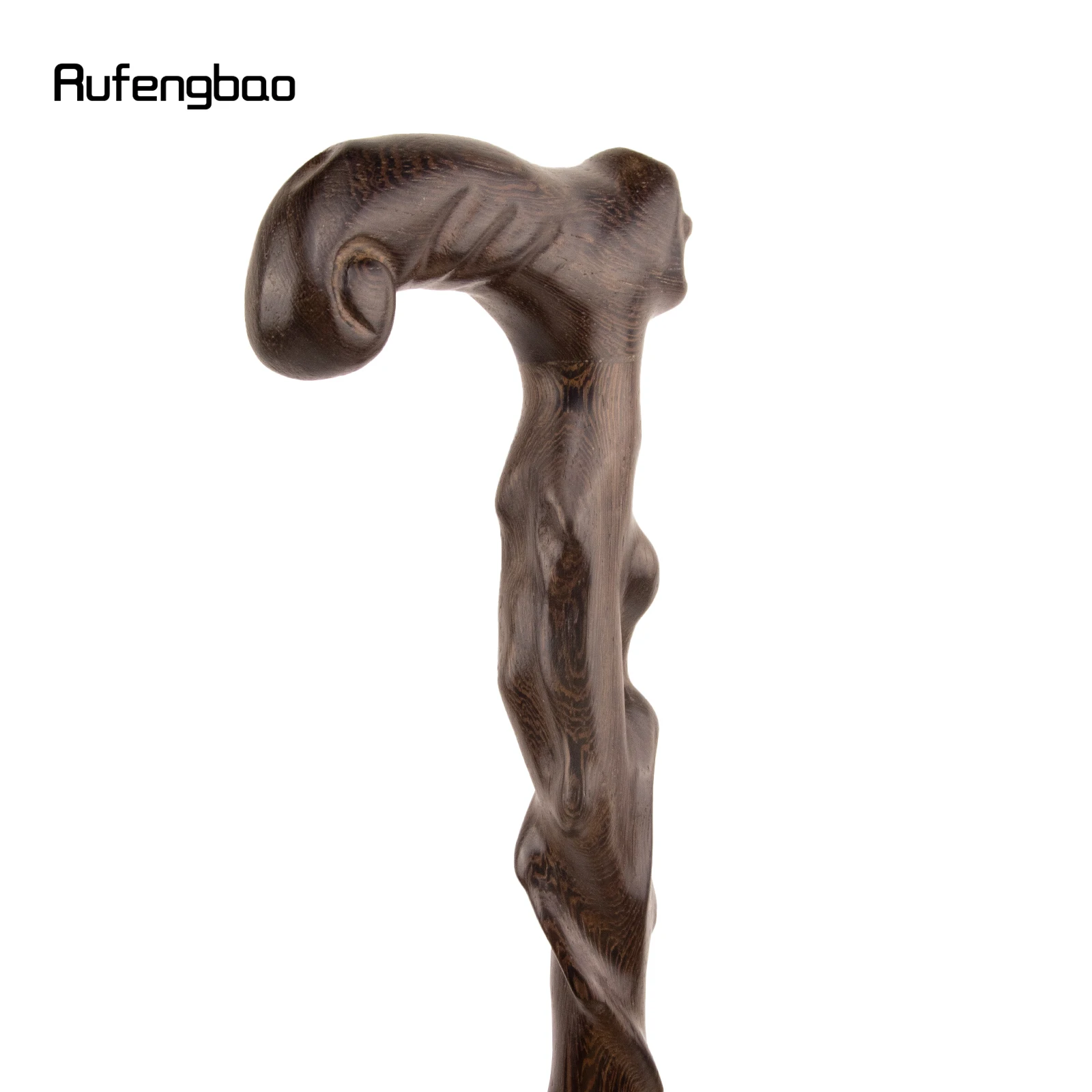 Brown Tree Root bastone da passeggio a giunto singolo in legno decorativo Cospaly Party bastone da passeggio Halloween Mace stampella bacchetta Crosier 93cm