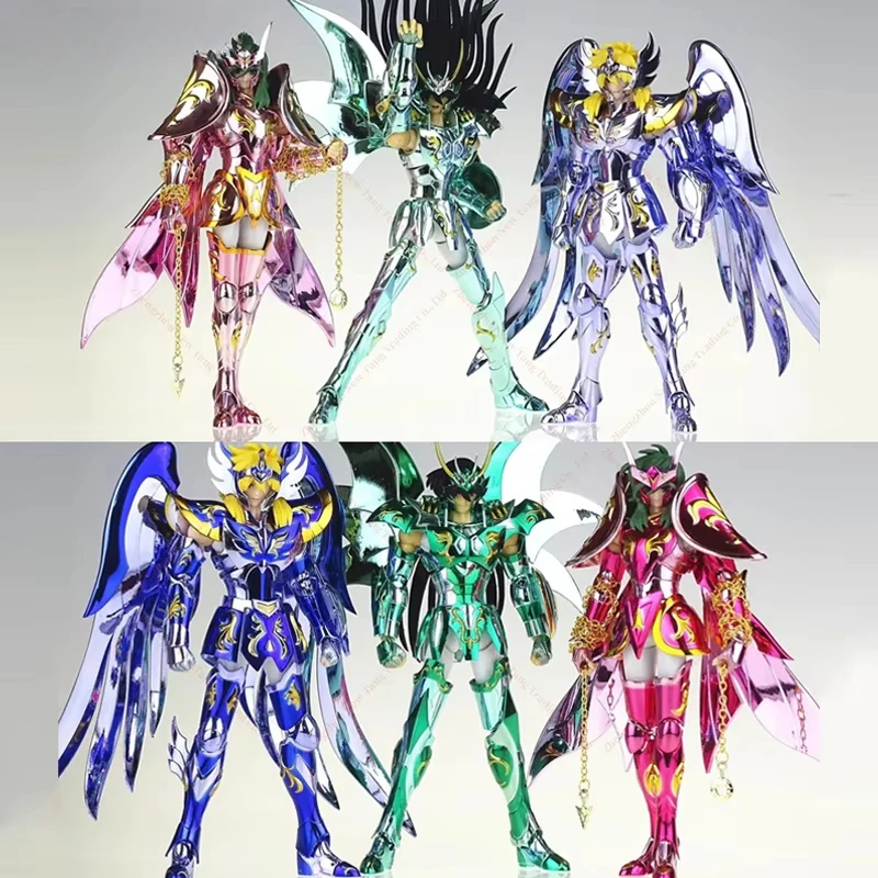 JM.MST Saint Seiya Myth Cloth EXM Dragon Shiryu Hyoga Cygnus Andromeda Shun God V4 Knights of the Zodiac Action Figure In Stock