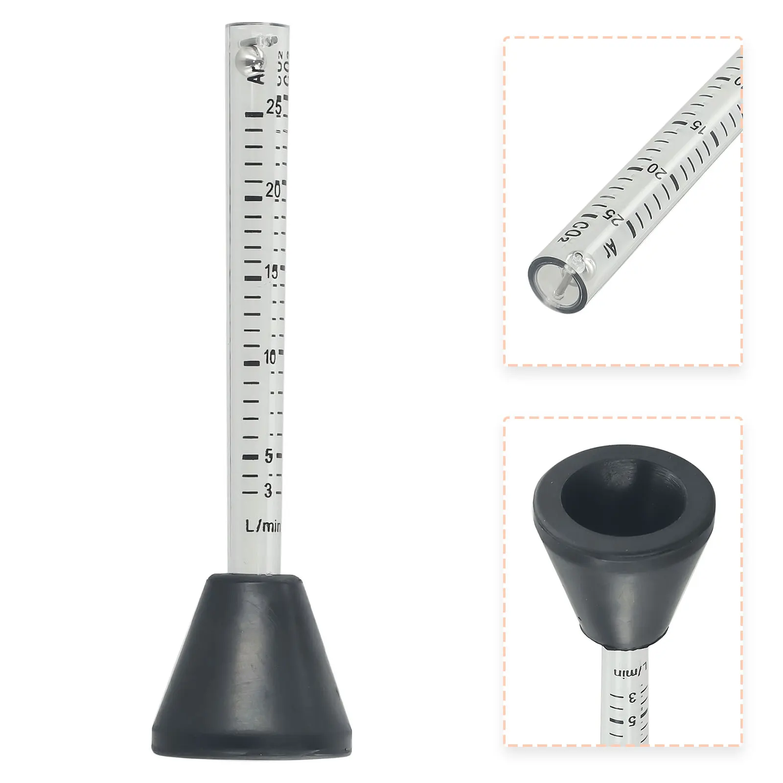 for argon Gas Flowing Meter Tester Detector For Mig/Tig Measure Scale Test for torch Parts Brand New for durable High Quality