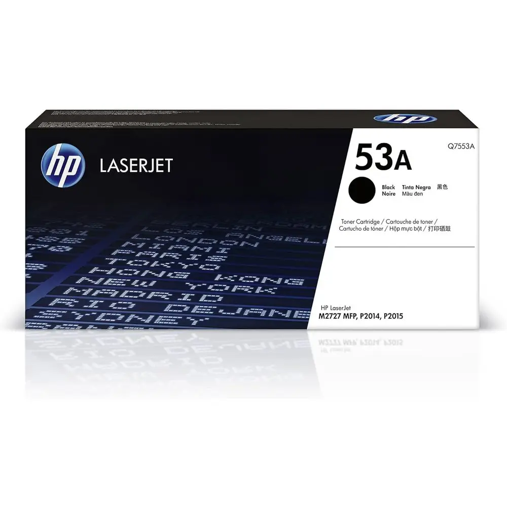 

Черный тонер-картридж, совместимый с Laserjet P2014, P2015, M2727 MP Series | Q7553A