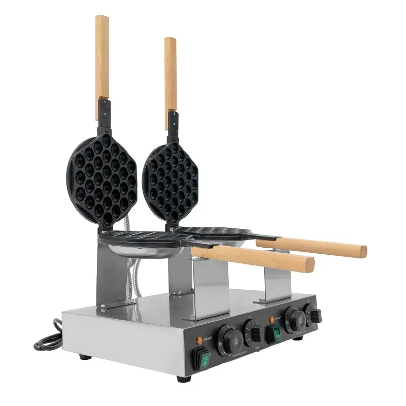 Double-Head Waffle Making Machine – High Capacity for Honeycomb &  Waffles, Commercial Use