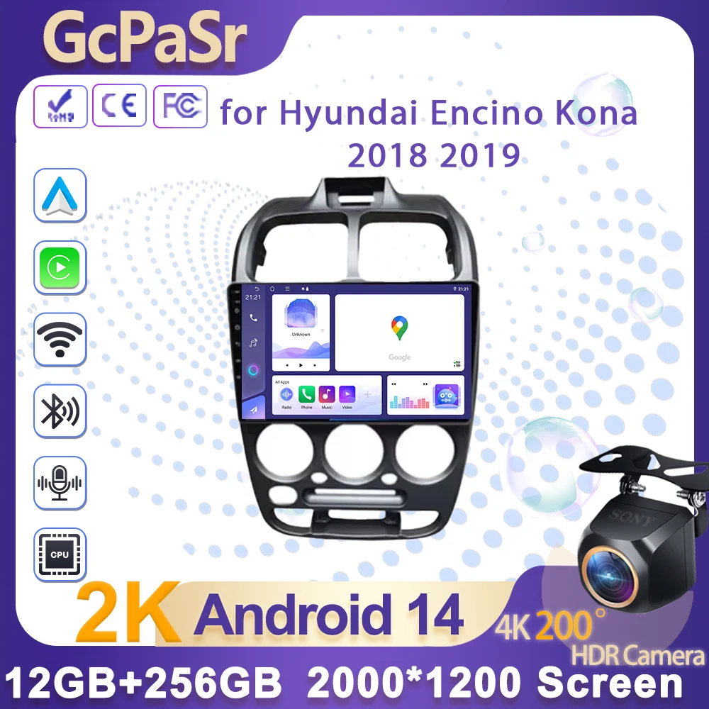 

Car Radio Autoradio For Hyundai Accent II 2 LC2 1999 - 2012 Wireless Carplay Screen Snapdragon Android Auto wifi GPS 4G