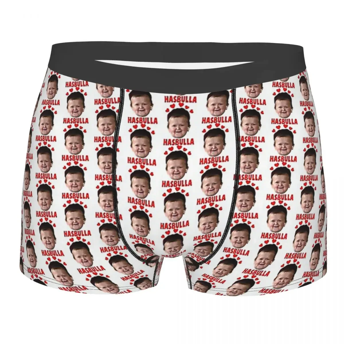 Hasbulla Magomedov Meme Love Men Underwear Boxer Shorts Panties Novelty Breathable Underpants for Male Plus Size