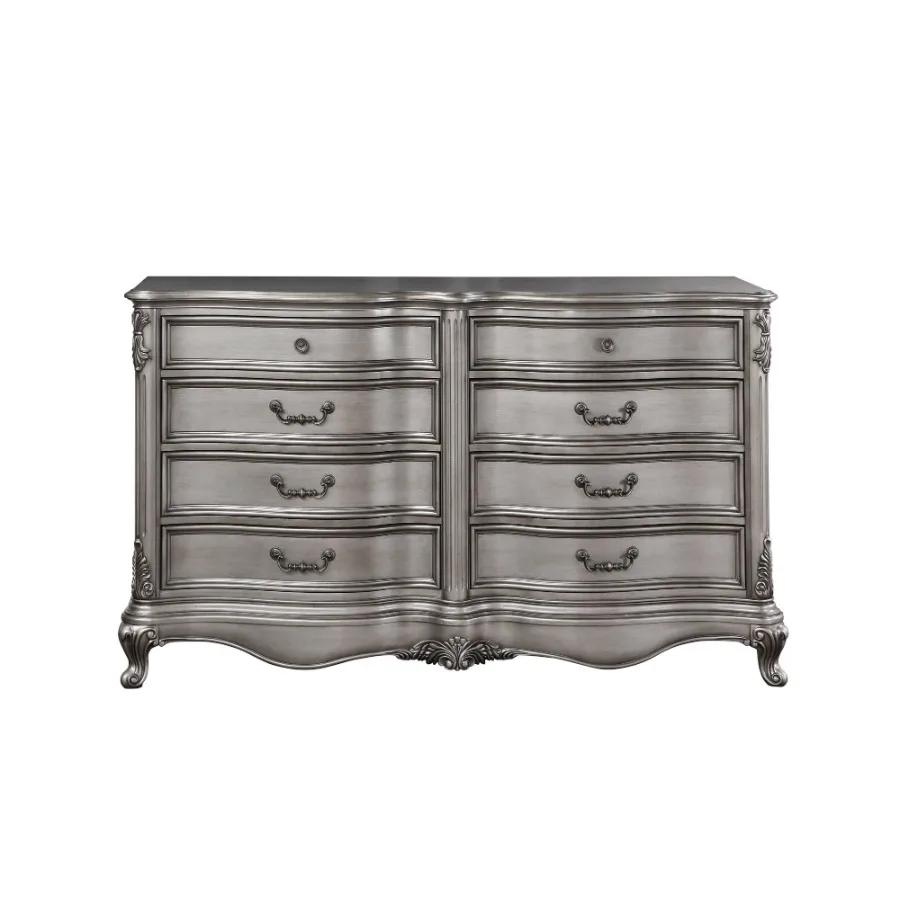 Ariadne Antique Platinum Finish Dresser