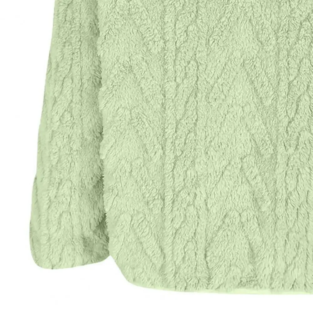 

Women's Fleece Coat Winter Warm Thicken Jacket Wear Warm Velvet Coral Fleece Coats Polar Fleece Jackets