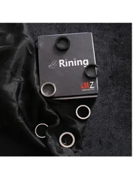 Rining Revolutionary Ring System Magie Ring Shell Appearing Disapper Close Up Illusion Magic Tricks Gimmick Props Comedy