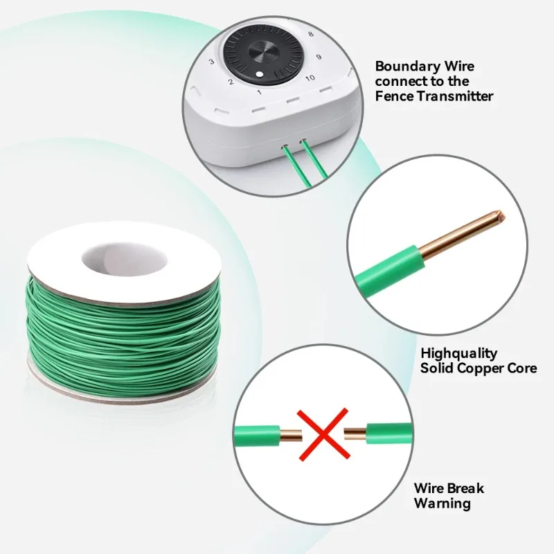Dog Fence System Waterproof And Rechargeable Underground Electric In-Ground Pet Fence