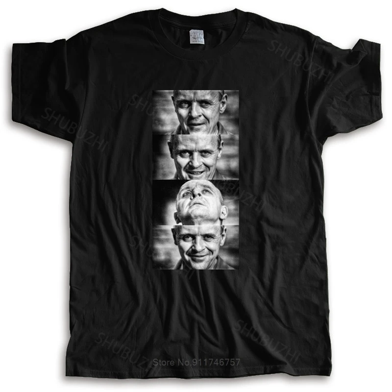 Футболка мужская с круглым вырезом, тенниска с надписью Dr Hannibal Lecter, фильмы Villian, тишина овец, пародия фанатов, хлопковая майка для мальчиков