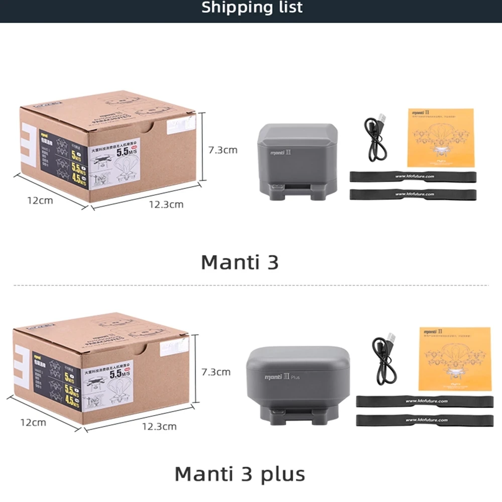 3 Plus مظلة قابلة لإعادة الاستخدام 3 Air 2 2S 2 Pro تقلل سرعة السقوط لملحقات RC