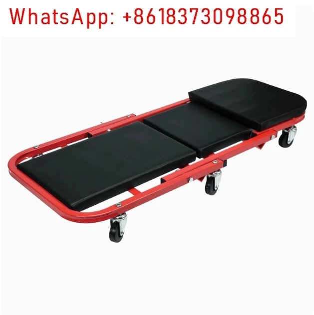 

Folding dual-purpose repair car reclining board car repair bench 36 inch skateboard sleeping board