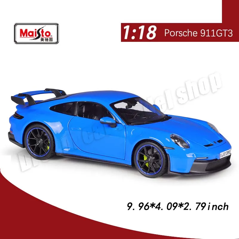 

Limited Sale Maisto 1:18 Porsche 911GT3 Alloy Car Model Toys Die-cast Car Model Decoration Miniature Car Collectible Gift