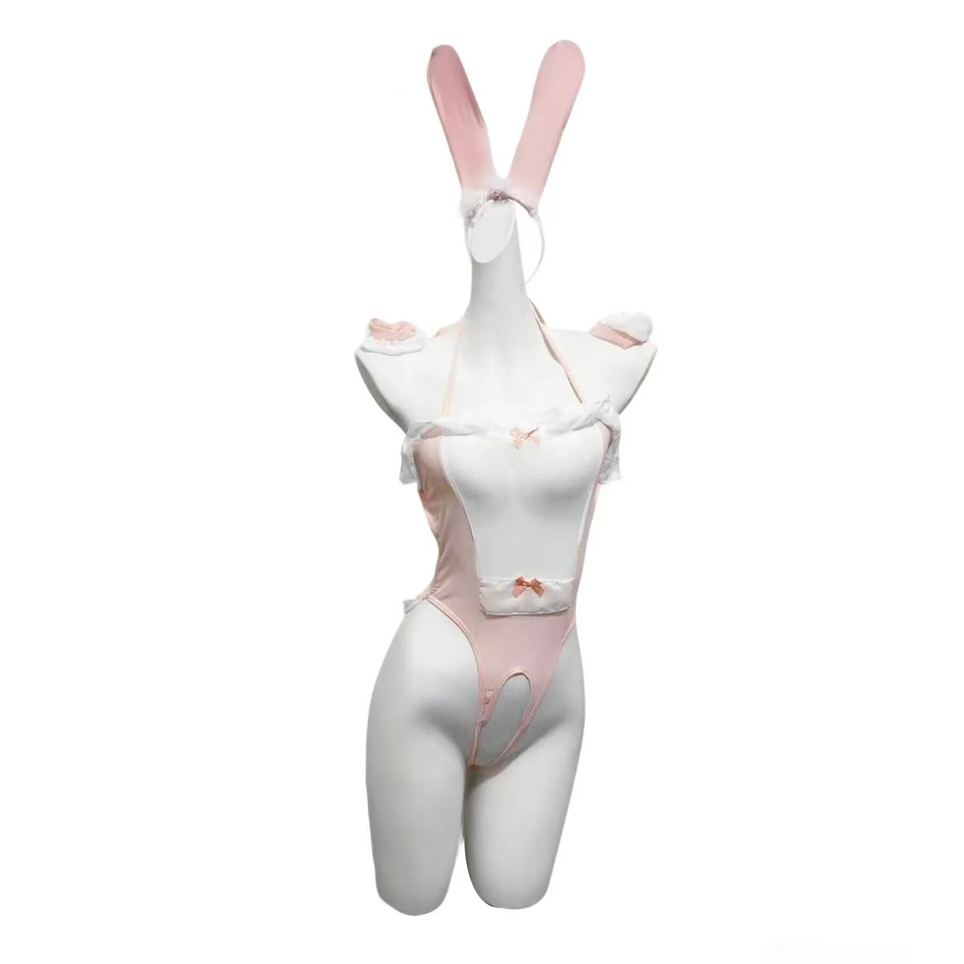 

Sexy Bunny Girl Pure Desire Uniform Bodysuits Thin Cute Sweet Style Flirting Set For Women Sweet Cute For Woman Bodysuits JYLN