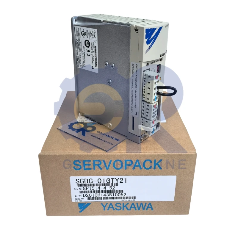 Novo servo drive SGDG-01GTY21 Yaskawa em estoque envio rápido