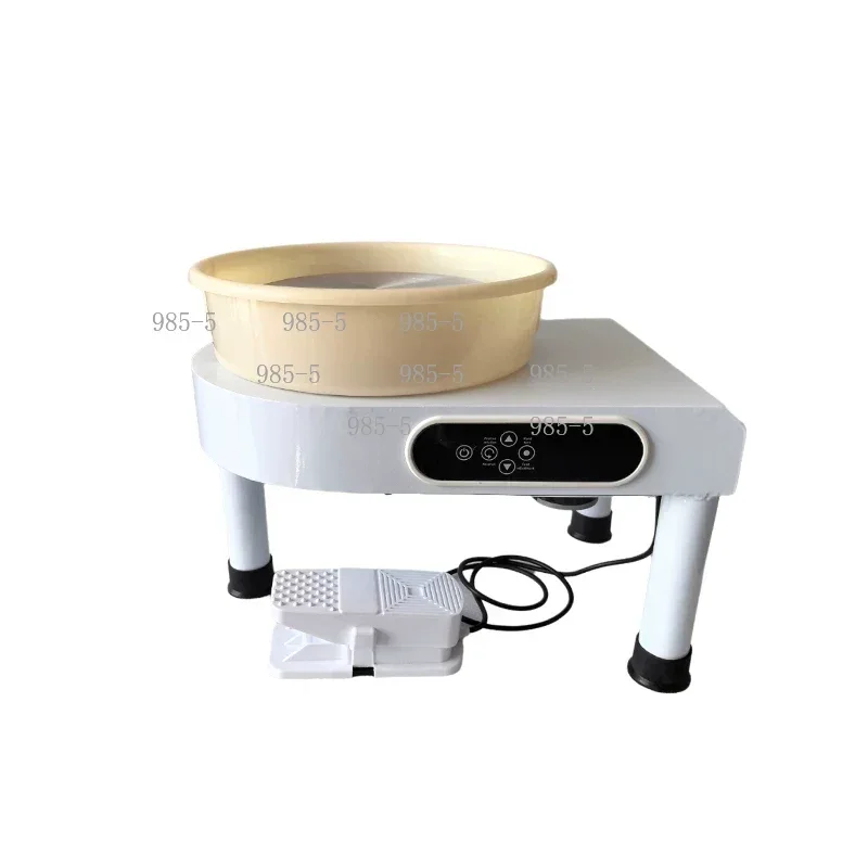 Home Studio Ceramic Forming Machine LCD Display Variable Speed Pottery Wheel