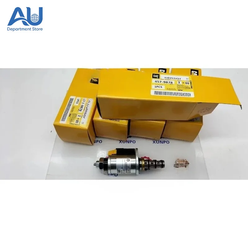 CAT Original  Solenoid Valve 4579878 457-9878 for E330D E336D E320C E320D Excavator