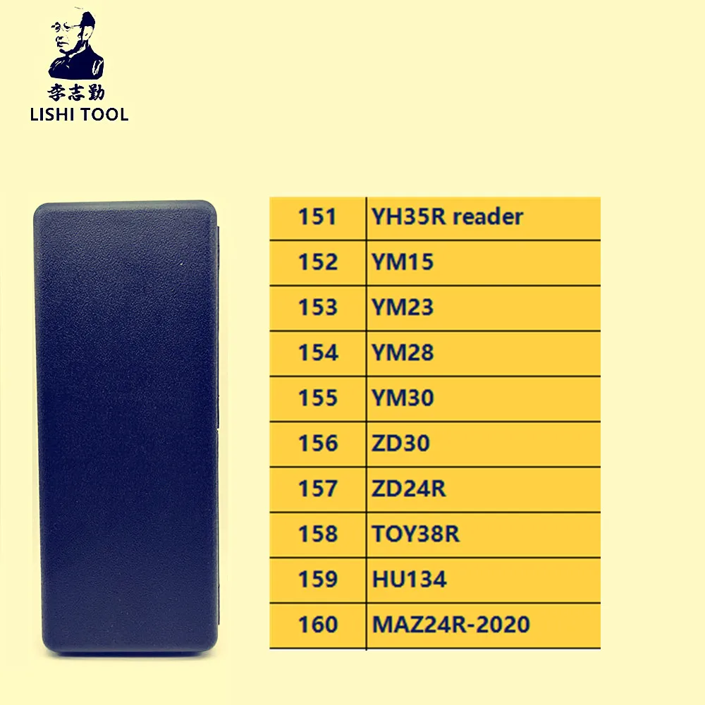 151#-160# Lishi tool HU181 FOR Harley Davidson ,YH35R READER ,YM15 YM23 YM28 YM30 ZD30 ZD24R TOY38R HU134 MAZ24R-2020