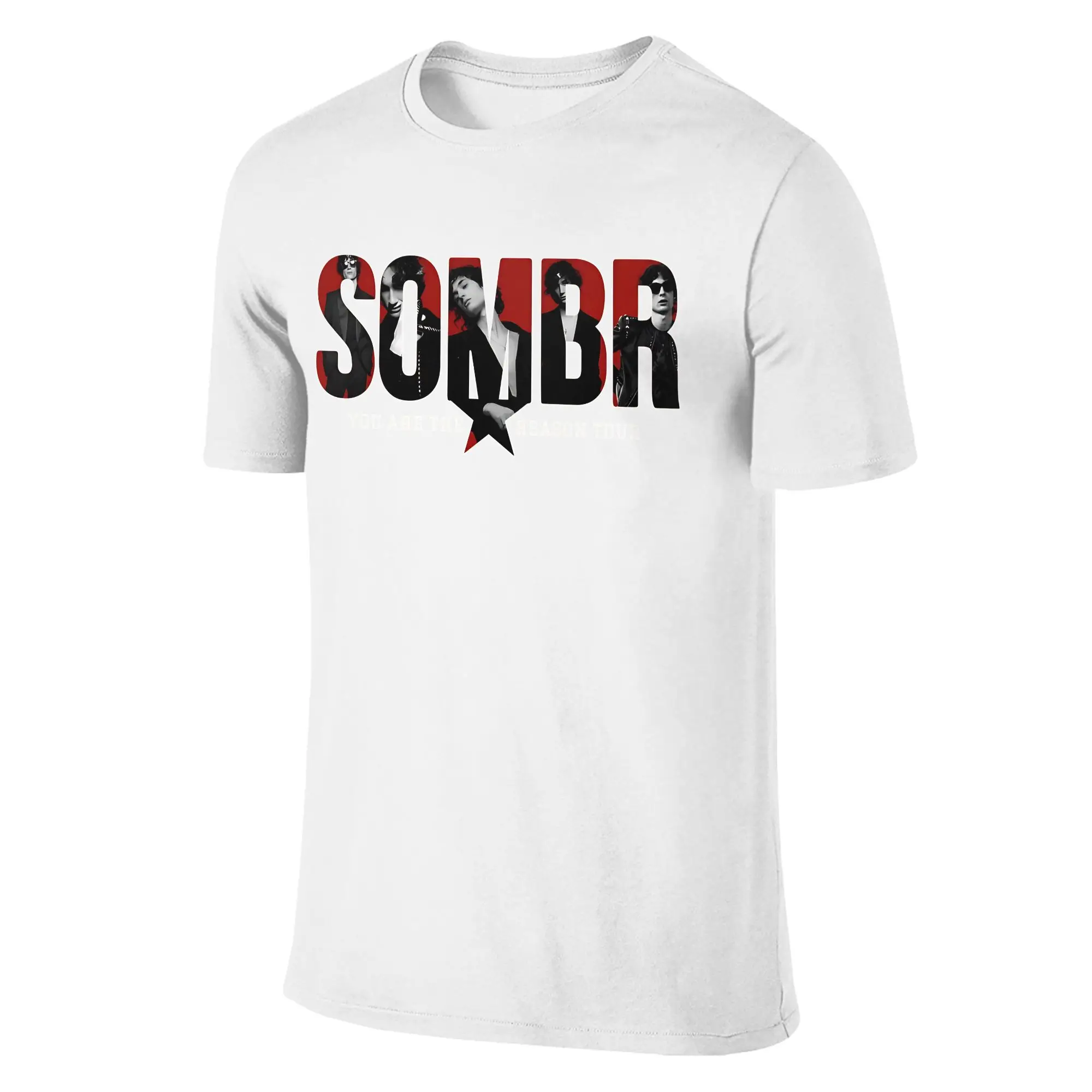 Sombr Youare The Reason World Tour 2026-2027 for Men Women T Shirt  Accessories Leisure Tee Shirt T-Shirt 100% Cotton