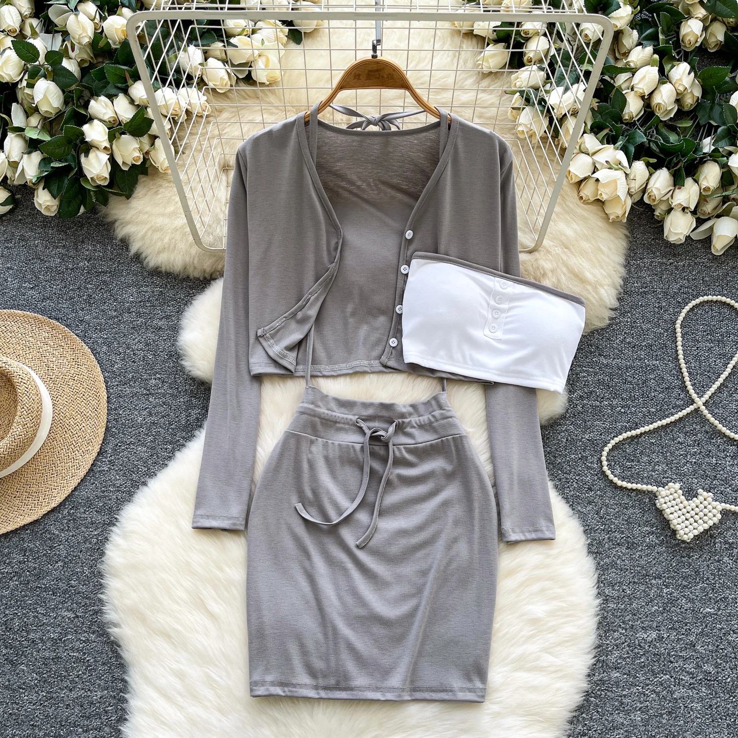 

Шикарное винтажное сексуальное однотонное элегантное платье-карандаш, сказочный корейский модный сарафан в стиле бохо, женский костюм