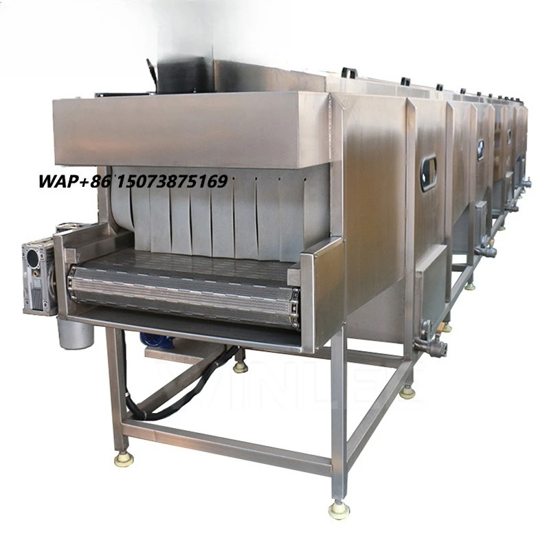 Automatic Spraying Type Beer Bottle Pasteurizer Small Tunnel Types of Pasteurizer