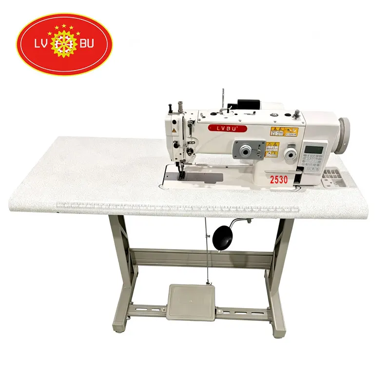 LVBU-2530 Computerized Heavy Duty High Speed Automatic Industrial Zigzag Sewing Machine for Leather Shoes Bags Garment Stitching