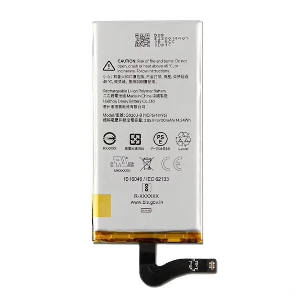 Battery G020J-B 3700Mah Replacement For Google 4 X Pixel 4XL Pixel4 XL Bateria + Tools