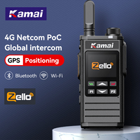 Zello Walkie Talkie 4g Sim Card Network WiFi 4G GPS Bluetooth Cell Phone Global POC Radio Long Range Two Way Radio