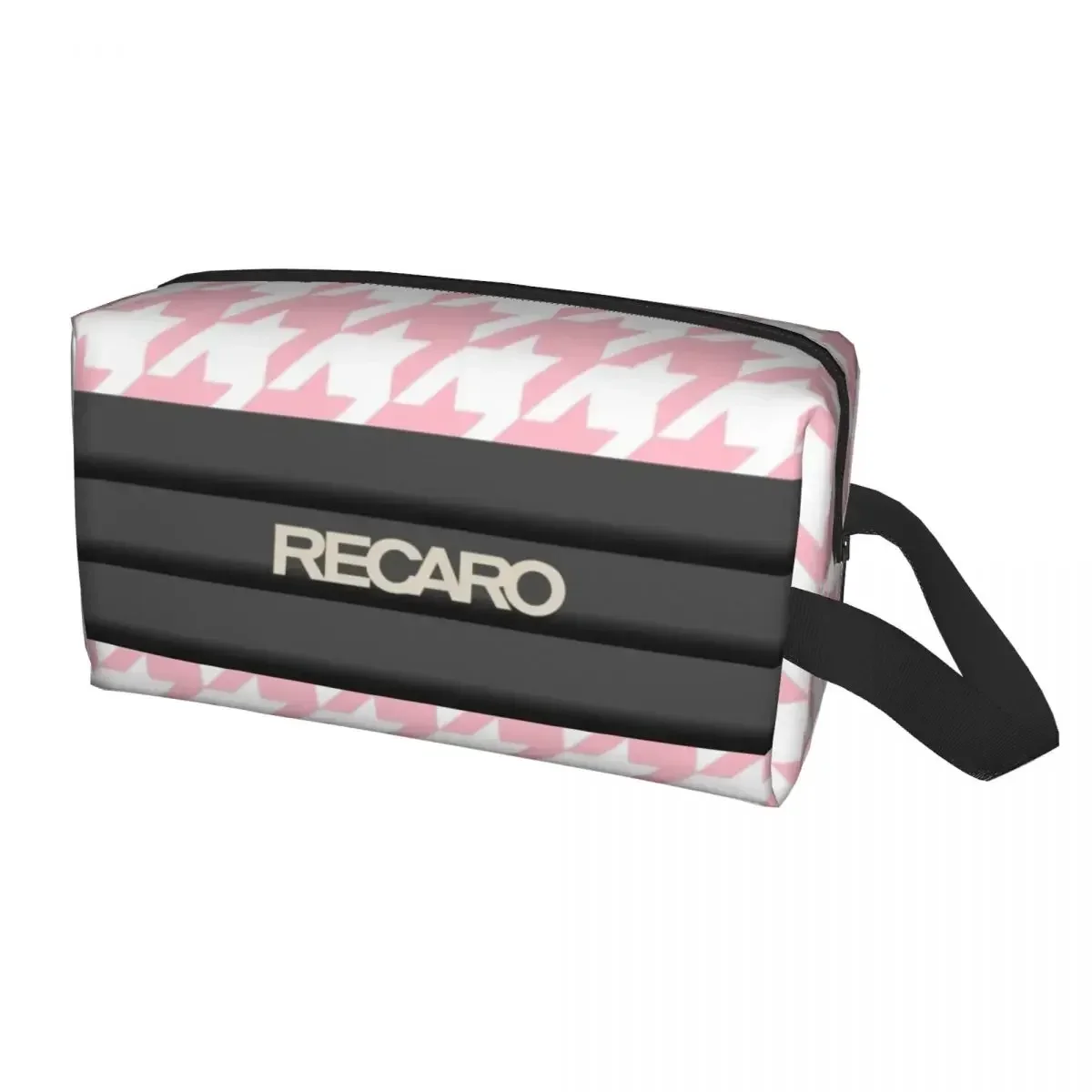 

Travel Recaros Logo Toiletry Bag Portable Makeup Cosmetic Organizer Women Beauty Storage Dopp Kit Case