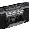 ブルートゥース付きワイヤレスラジオ,ビンテージスタイル,レトロ,USB,マルチバンド,AM, FM, SW,ステレオ,ラジカセ,mp3,オーディオ,カセット,テーププレーヤー,レコーダー 5