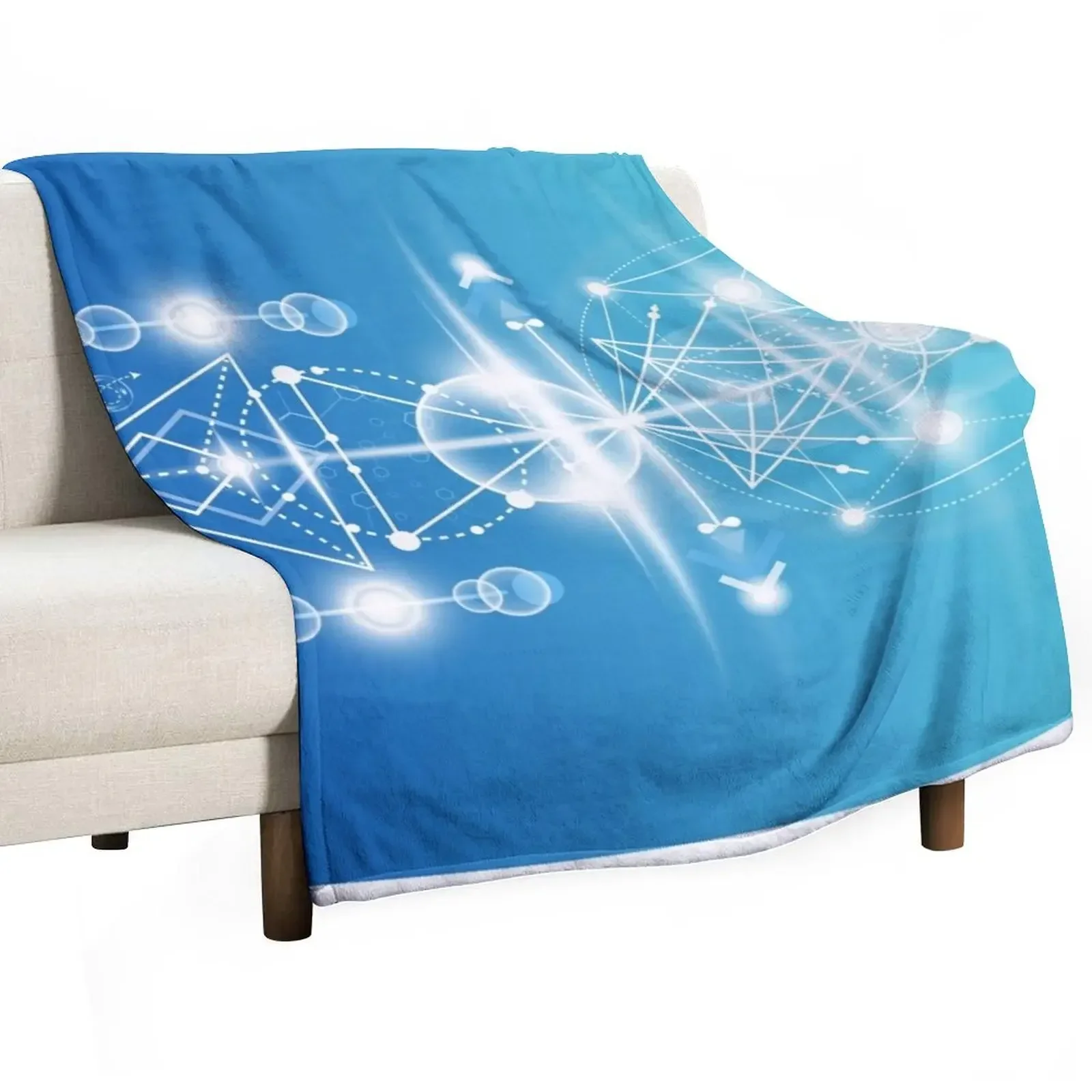 Copie de Resonance diagram - WATER Throw Blanket For Sofa Thin Single Blankets