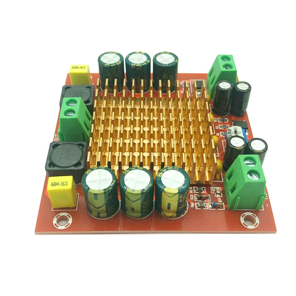 XH-M544 Digital Power Supply Audio Amplifier 150W High-power TPA3116DA Power Amplifier Board DC 12-26V Radiator for Home Theater